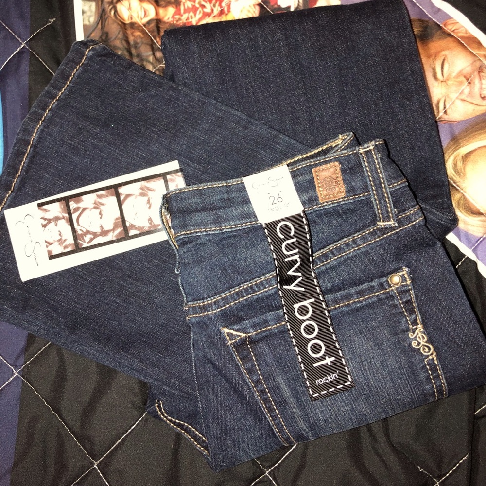 Jessica Simpson boot cut jeans